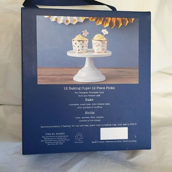 Rae Dunn Baking Cups and Picks Set - Picture 3 of 3